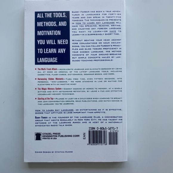 Learn Any Language, by Barry Farber - Picture 2 of 2
